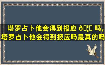 塔罗占卜他会得到报应 🦄 吗,塔罗占卜他会得到报应吗是真的吗
